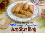 Açma Sigara Böreği (görsel)