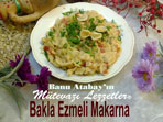 Bakla Ezmeli Makarna (görsel)