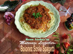Bolonez Soslu Spagetti (görsel)