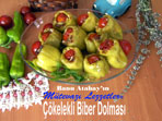 Çökelekli Biber Dolması (görsel)