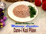Dane-i Kızıl Pilavı (görsel)