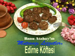 Edirne Köftesi (görsel)