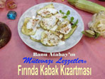 Fırında Kabak Kızartması (görsel)