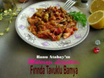Fırında Tavuklu Bamya (görsel)