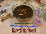 Kahveli İftar Kremi (görsel)