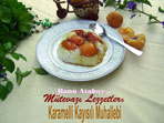 Karamelli Kayısılı Muhallebi (görsel)