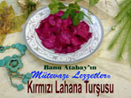 Kırmızı Lahana Turşusu (görsel)