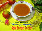 Kolay Domates Çorbası (görsel)