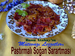 Pastırmalı Soğan Sarartması (görsel)