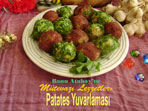 Patates Yuvarlaması (görsel)