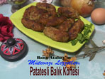 Patatesli Balık Köftesi (görsel)