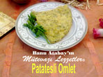 Patatesli Omlet (görsel)