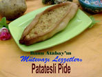 Patatesli Pide (görsel)