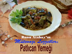 Patlıcan Yemeği (görsel)