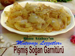 Pişmiş Soğan Garnitürü (görsel)