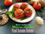Püreli Domates Dolması (görsel)