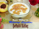 Şeftalili Sütlaç (görsel)