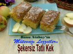Şekersiz Tatlı Kek (görsel)