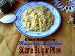 Süzme Bulgur Pilavı (görsel)