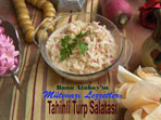 Tahinli Turp Salatası (görsel)
