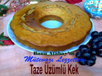 Taze Üzümlü Kek (görsel)