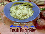 Turşulu Bulgur Pilavı (görsel)