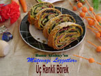 Üç Renkli Börek (görsel)