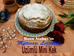 Üzümlü Mini Kek (görsel)