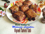 Vişneli Tahinli Tatlı (görsel)