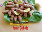Yalancı Çiğ Köfte (görsel)