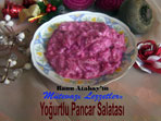 Yoğurtlu Pancar Salatası (görsel)
