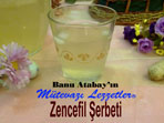 Zencefil Şerbeti (görsel)